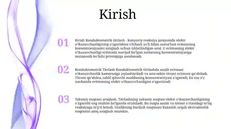Konduktometrik Titrlash 2
