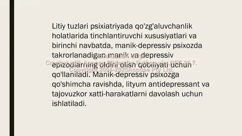 Litiy tuzlari 2