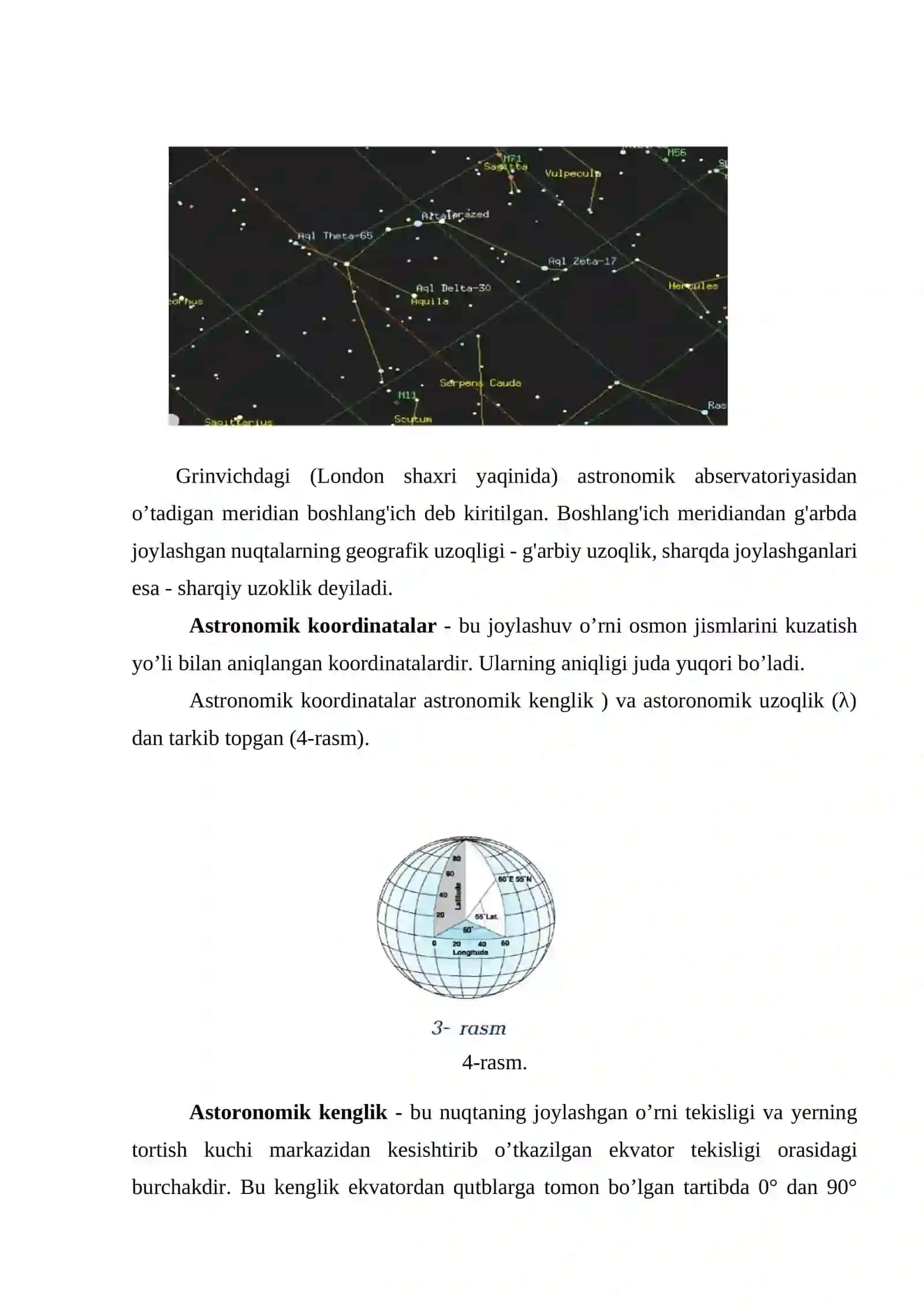 Geodeziyada ko'llaniladigan koordinata sistemalari 2