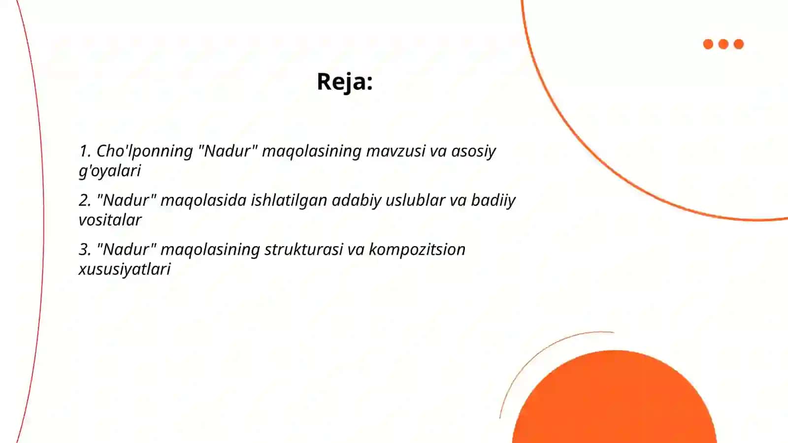 Choʼlponining adabiyot Nadur maqolasi 2