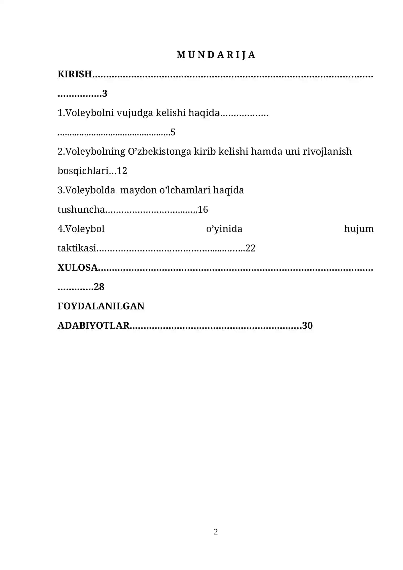 Voleybolni vujudga kelishi va uning rivojlanish bosqichlari 2