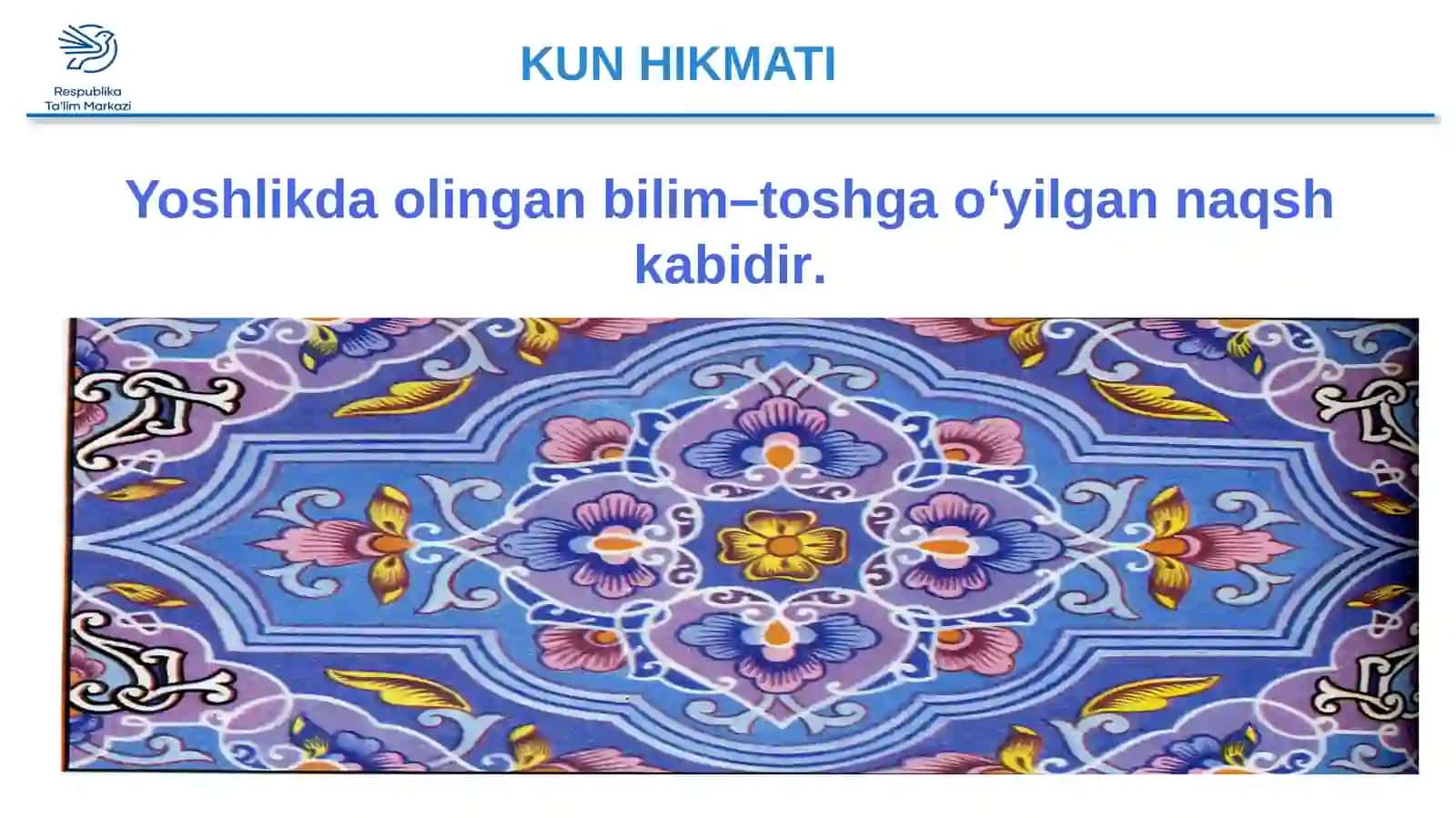 5-sinf Ona til 2