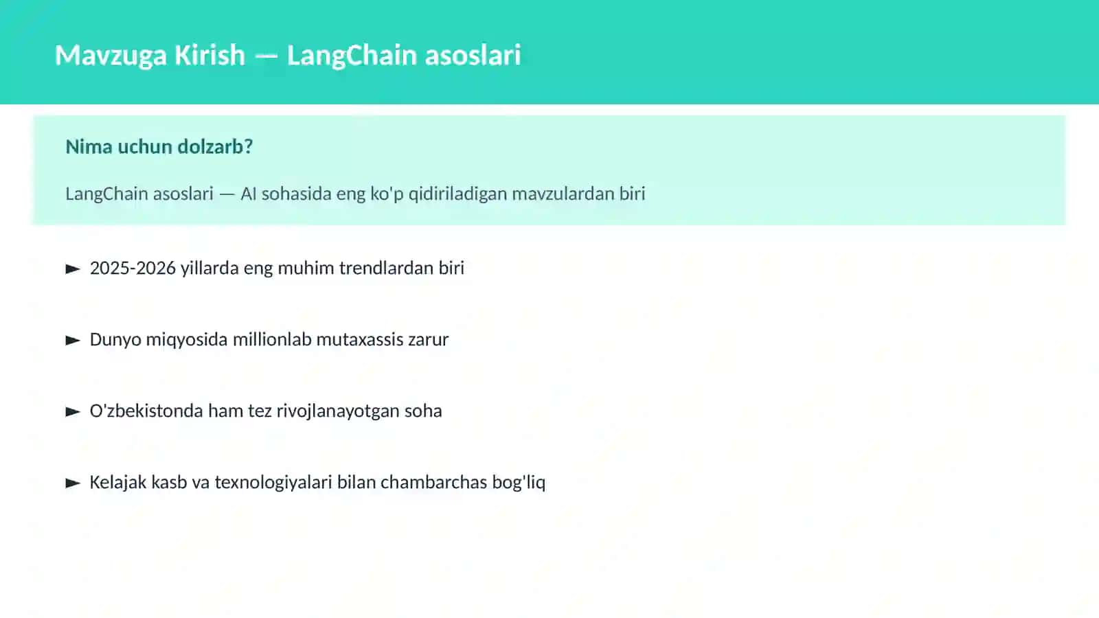 AI | GENERATIVE AI VA LLM 2