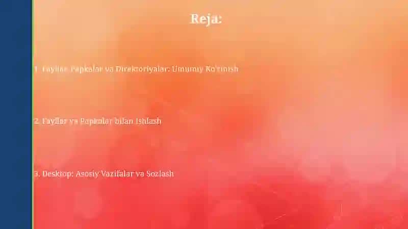 Fayl papka katalog haqida umumiy tushuncha 2