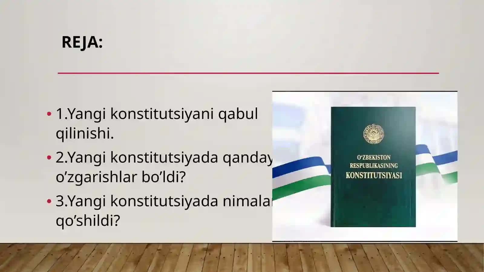 YANGI TAHRIRDAGI KONSTITUTSIYANING MAZMUNI VA QABUL QILINISH BOSQICHLARI 2