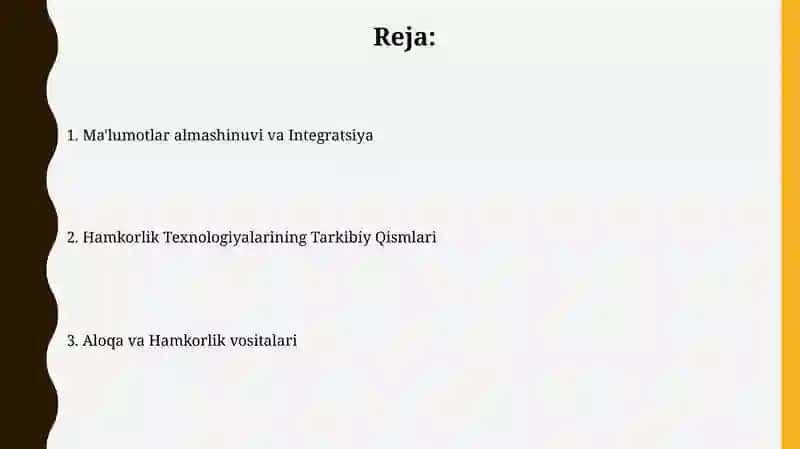 Hamkorlik Texnologiyalarining Tarkibiy Qismlari 2