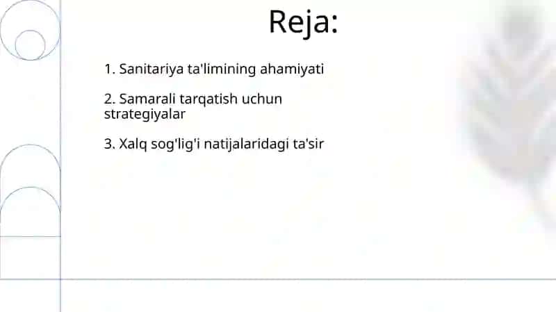 Aholi OʻRtasida Sanitar Oqartiruv Ishlarini Olib Borish Va Uning Natijalari 2