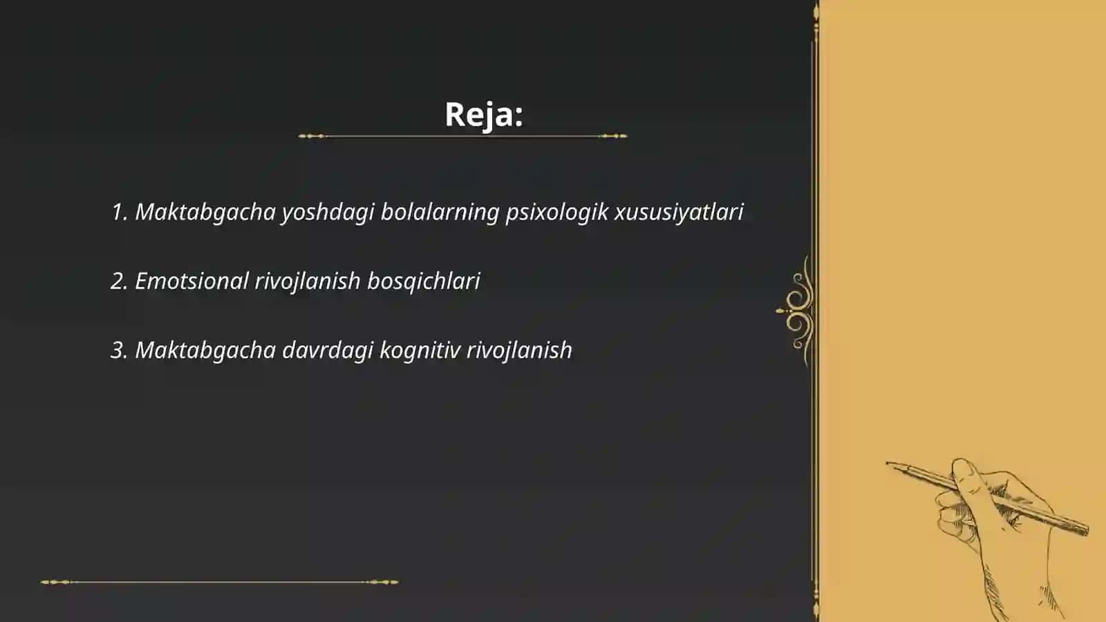 Maktabgacha yosh davrida psixologik taraqqiyotning umumuy tavsifi 2