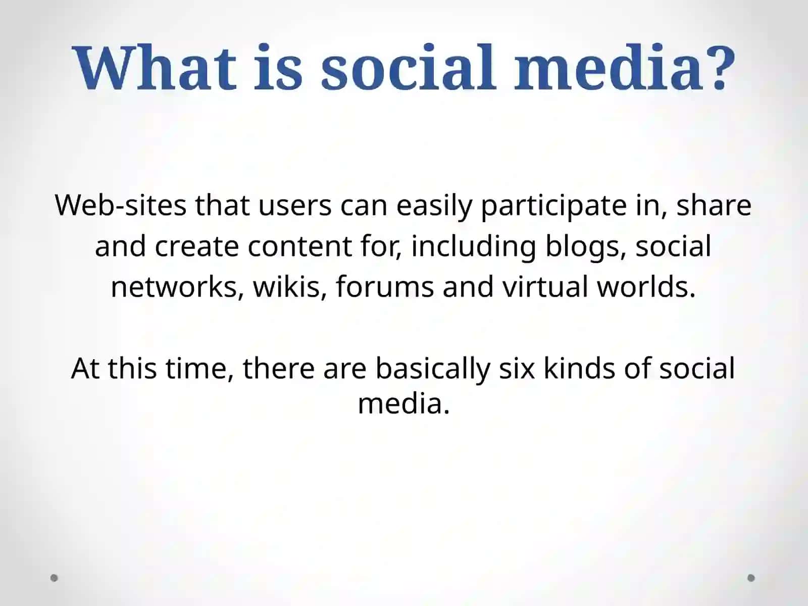 Social Media 2