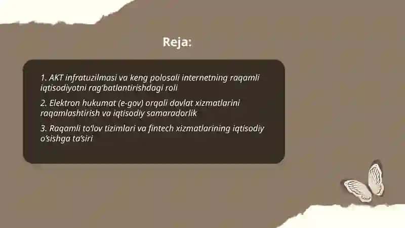 Raqamli iqtisodiyotni rivojlantirishda axborot kamunikatsiya texnalogiyalarining oʻrni 2