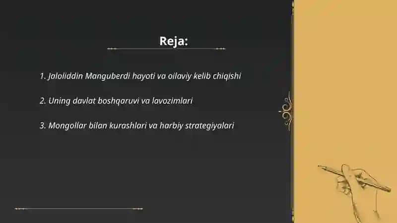 Jaloliddin Manguberdi vatan himoyachisi 2