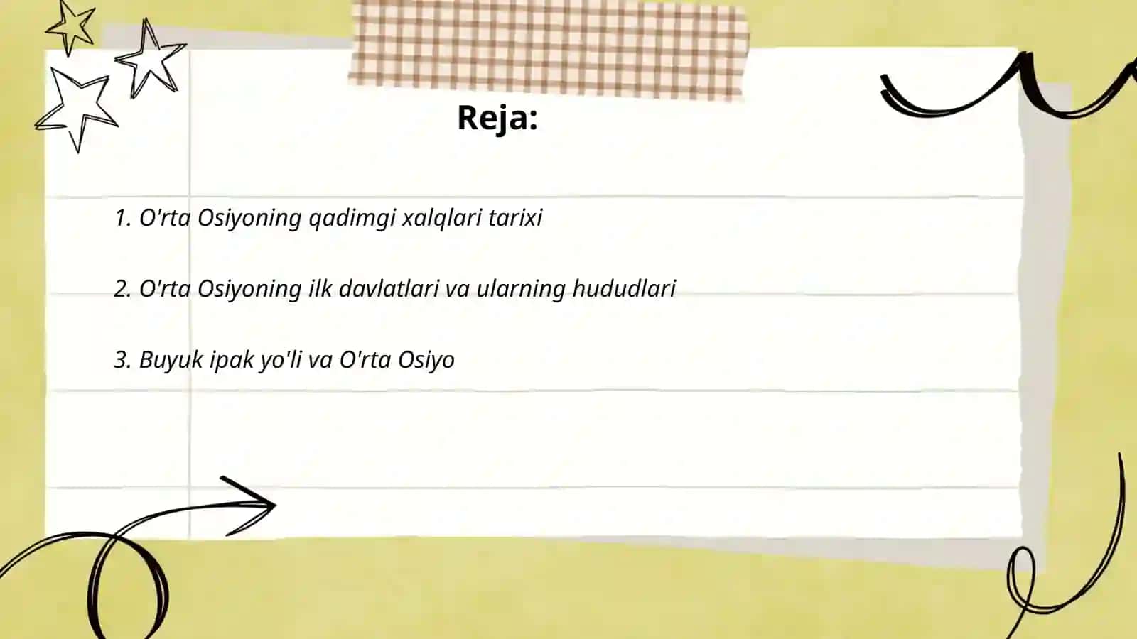O'rta Osiyo tarixiy geografiyasi 2