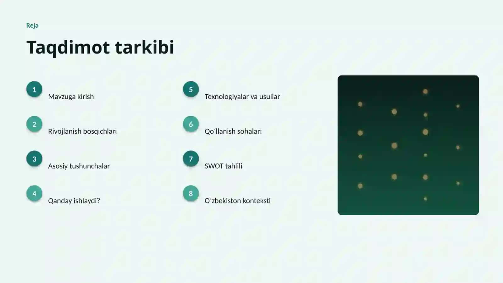 SUNʼIY INTELLEKT • PROFESSIONAL TAQDIMOT 2