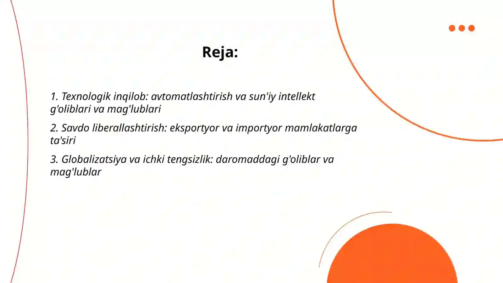 Texnologik inqilob: avtomatlashtirish va sun'iy intellekt g'oliblari va mag'lublari 2