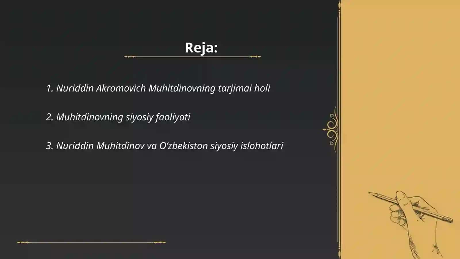 Nuriddin Akramovich Muhitdinov 2