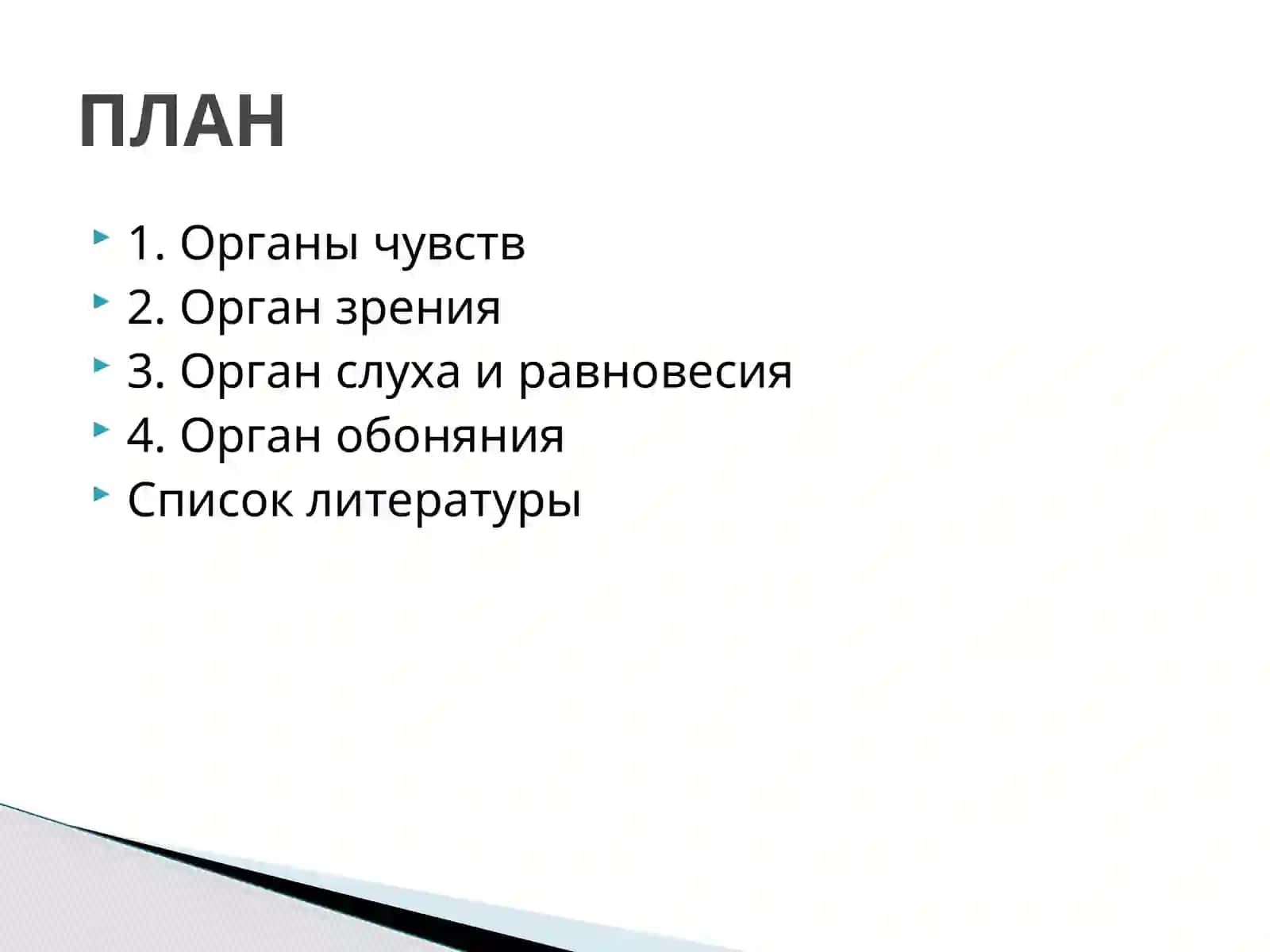 Общая характеристика органов чувств в свете учения об анализаторах. Возрастная гистология, регенерация 2