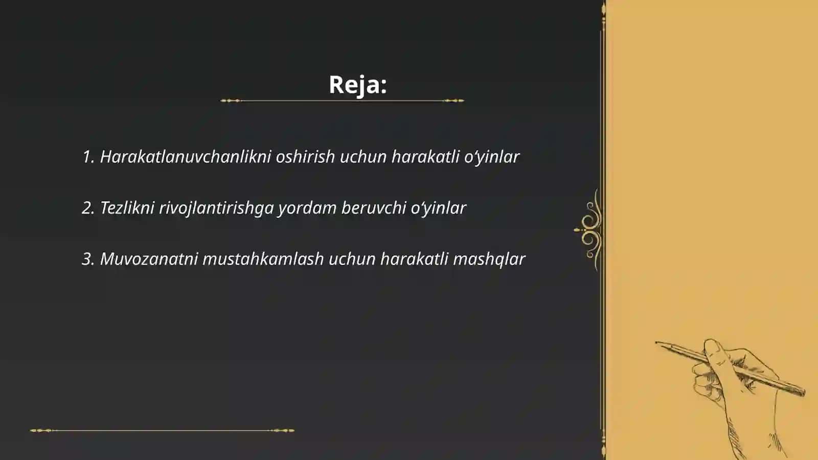 Harakatli òyinlar 2