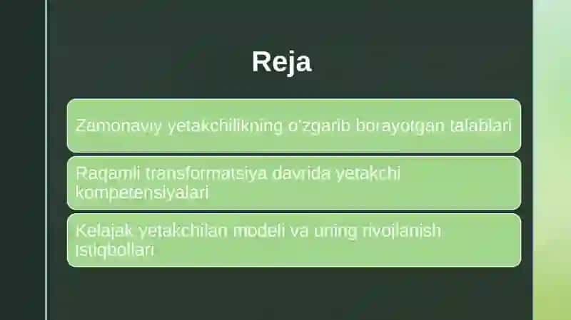 Yetakchilikkelajagi 2