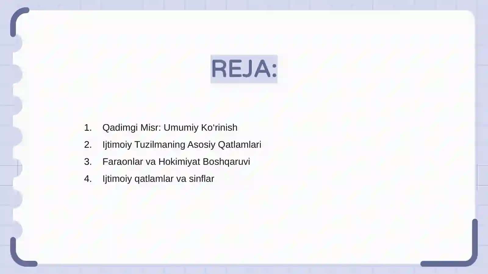 Qadimgi Misrning ijtimoiy tizimi va dini 2
