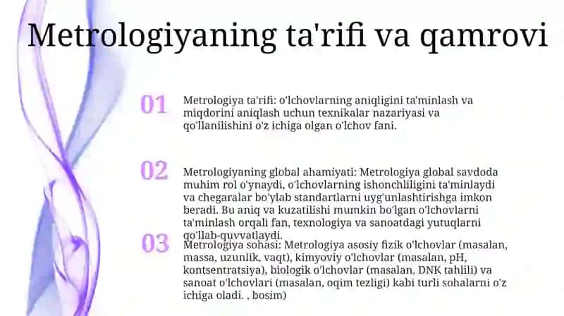 Metrologiyaning Dunyodagi Ahamiyati 2