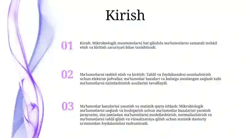 Tiibiy-Biologik Massalalarni Yechish Davomida Ma'Qliyotlarni Tashkil Qilish Va Kiritish 2