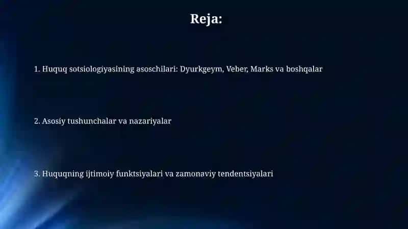Qonunchilik sotsiologiyasi asoschilari 2