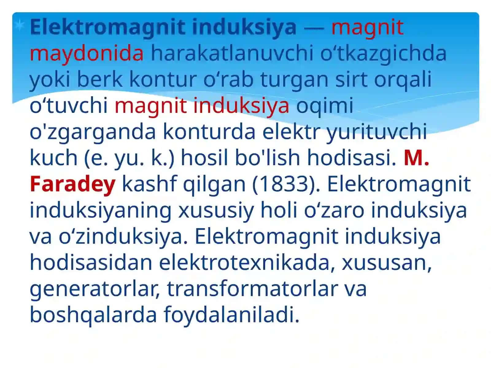 Elektromagnit induksiyasi 2