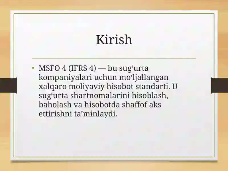 Sug‘urta Shartnomalari 2