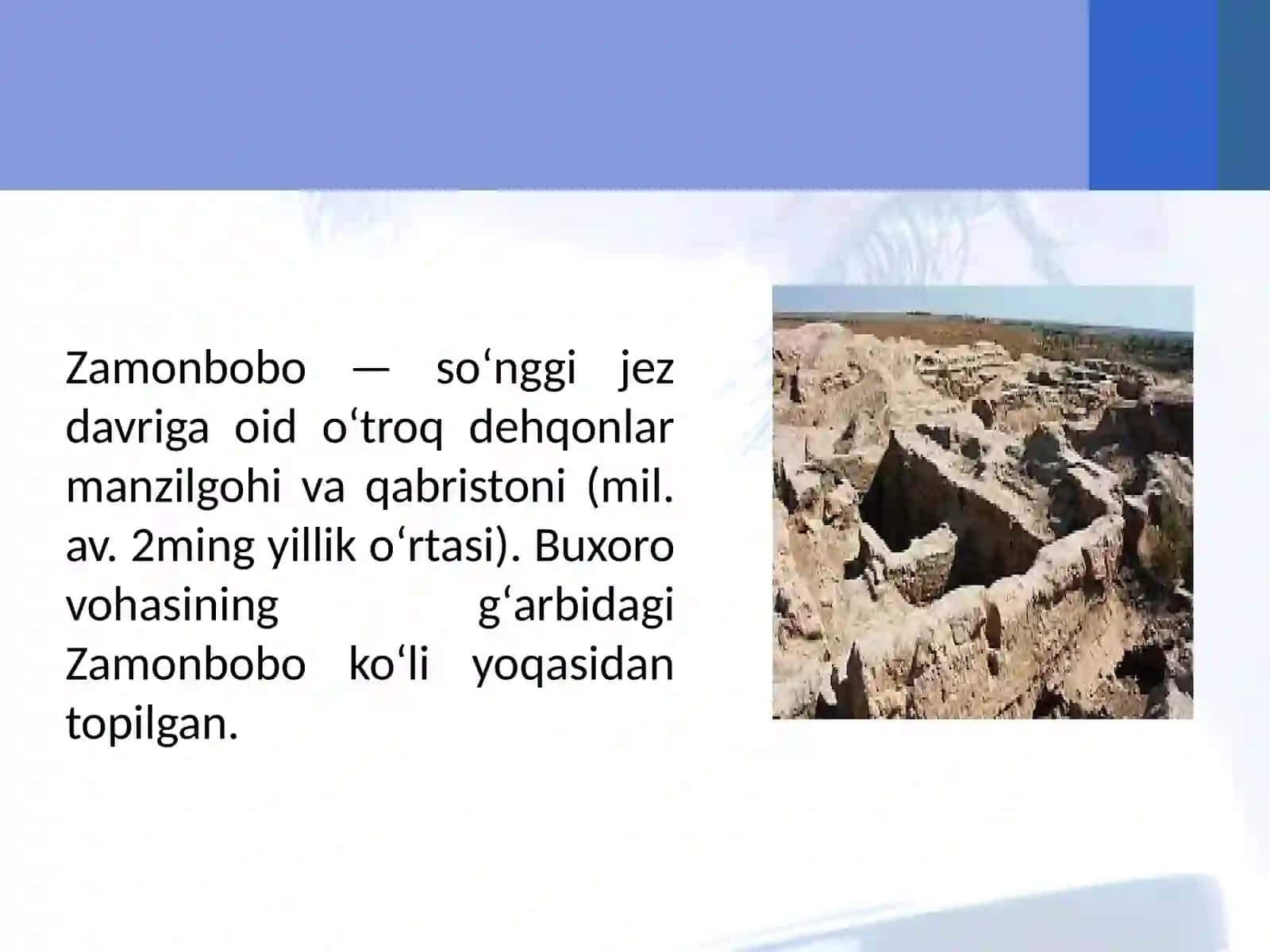 Zamonbobo madaniyat 2