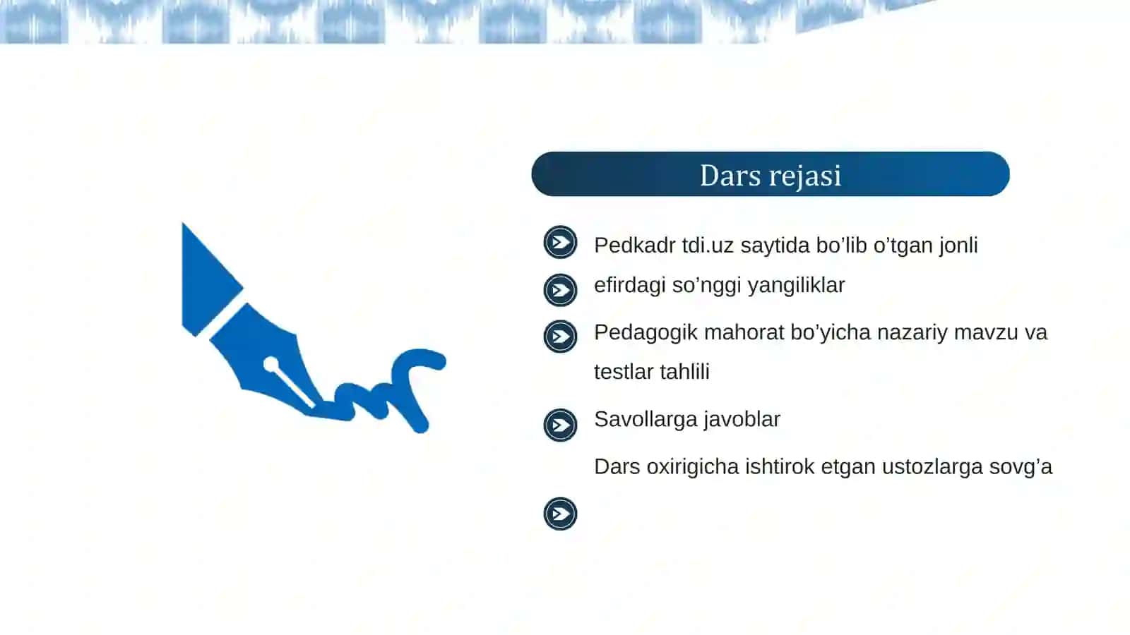 Pedagogik mahorat 2