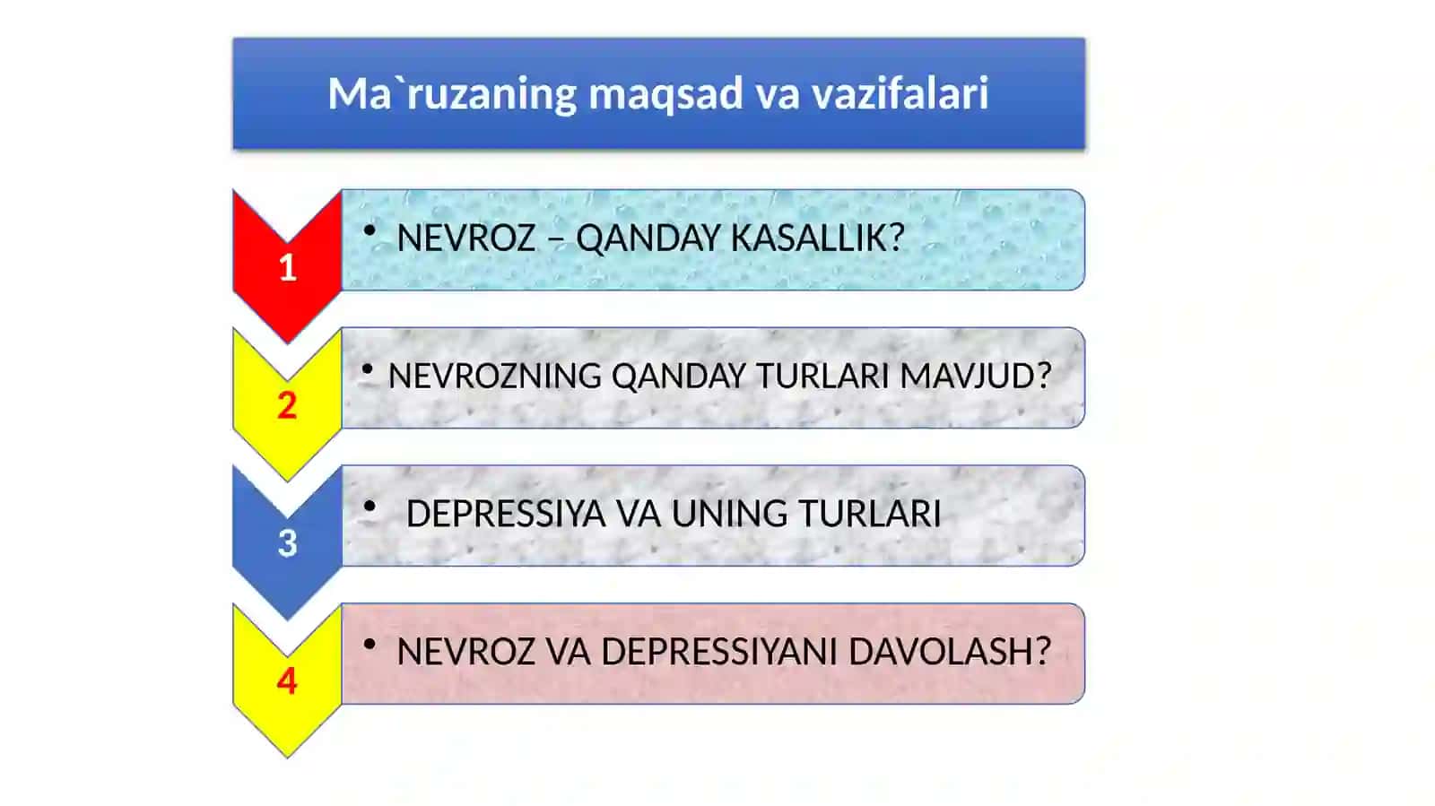 NEVROZ VA DEPRESSIYA 2