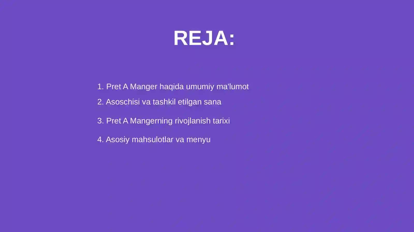 Pret A Manger Presentation 2