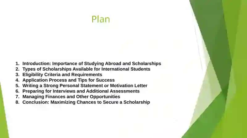 How to get a scholarship abroad 2