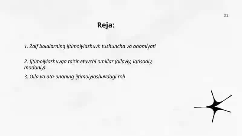 Zaif bolalarning ijtimoiylashuvi 2