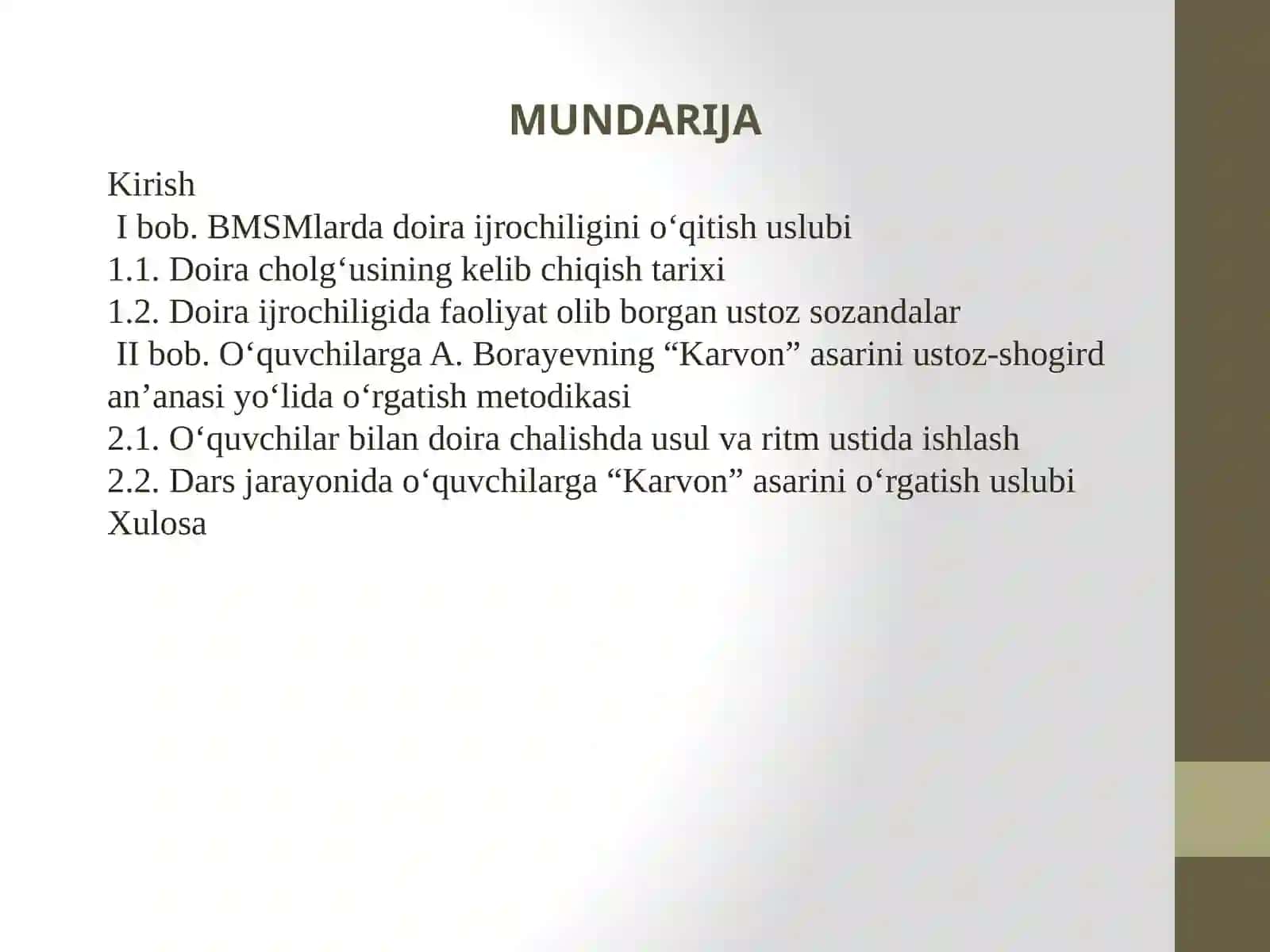 "Larzon" asarini doira cholg'usida oʻrgatish yoʻllari 2