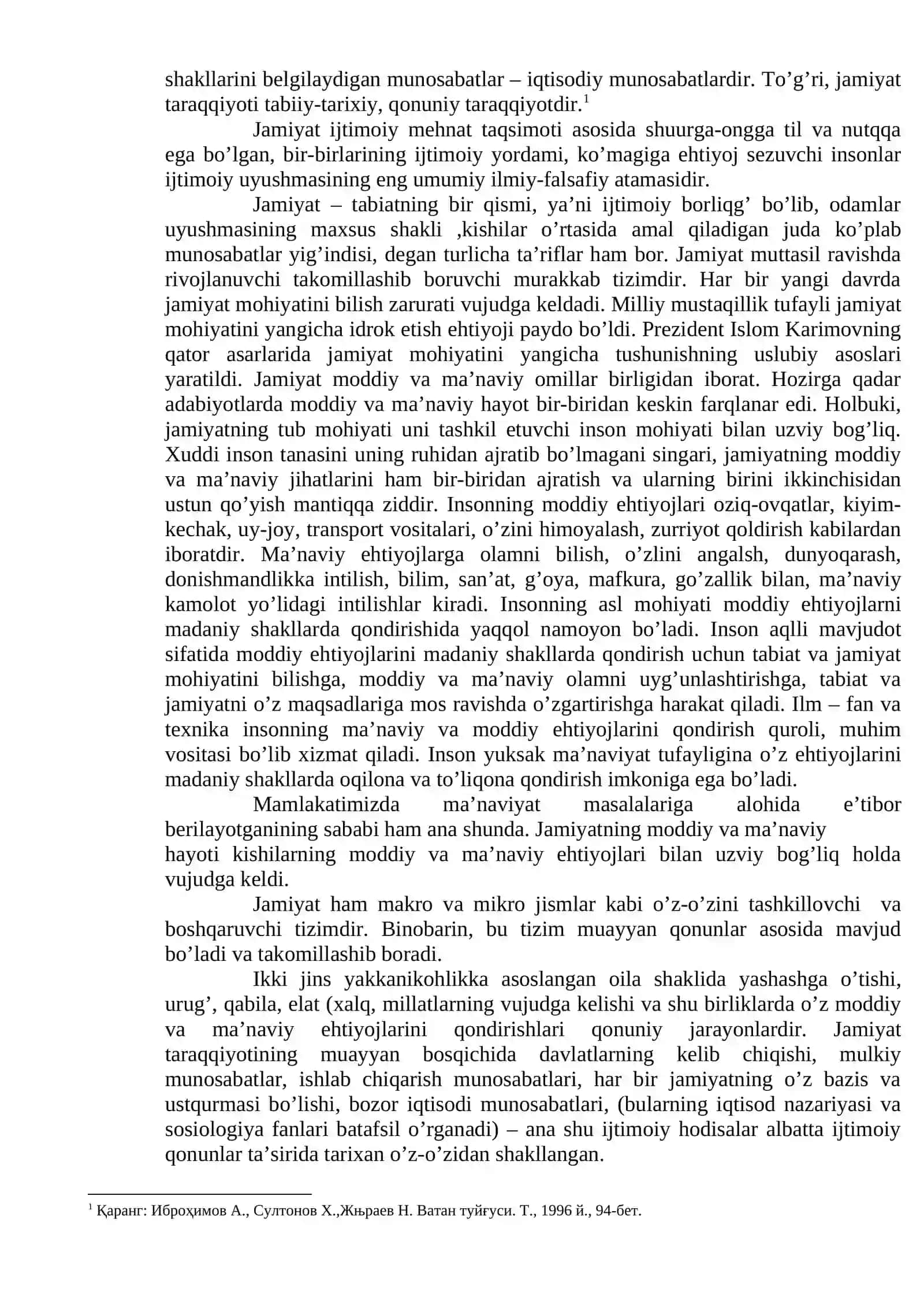 Tarixiy jarayonda jamiyatning madaniy va ma’naviy kadriyatlari 2