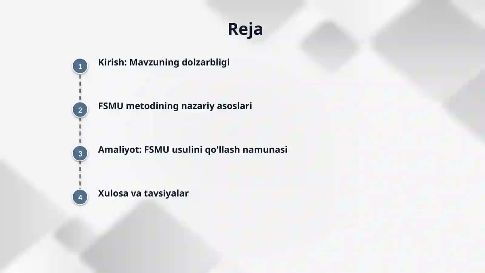 Oʻqish darslarida FSMU metodidan foydalanish 2