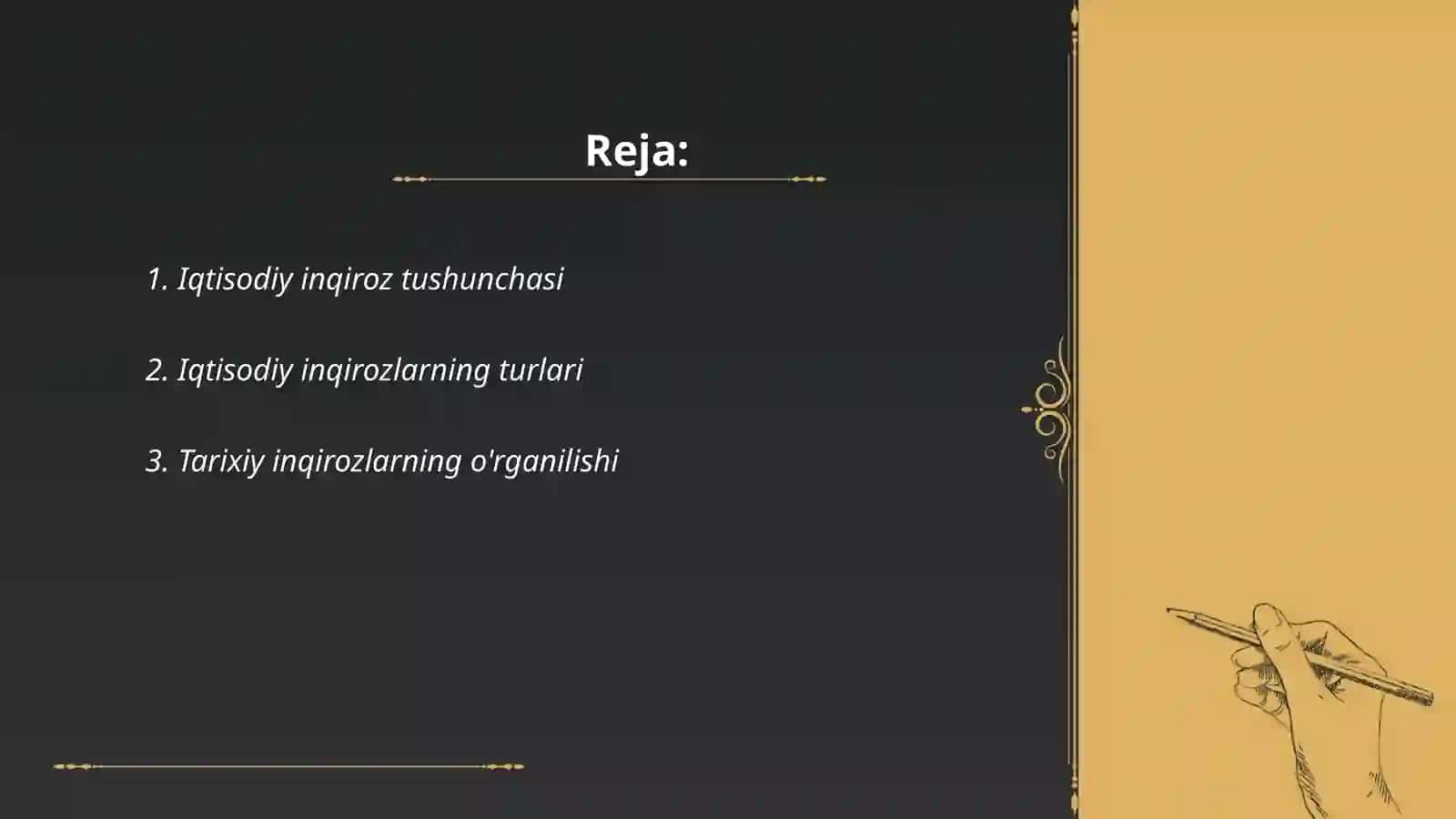 Iqtisodiy inqirozlarning mazmuni va vujudga kelish sabablari 2
