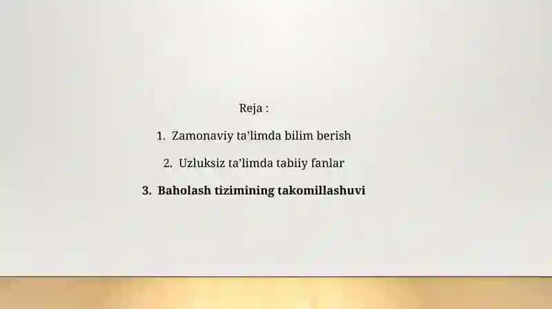 Uzluksiz ta'limda tabiiy fanlarni o'qitish tendensiyalari 2