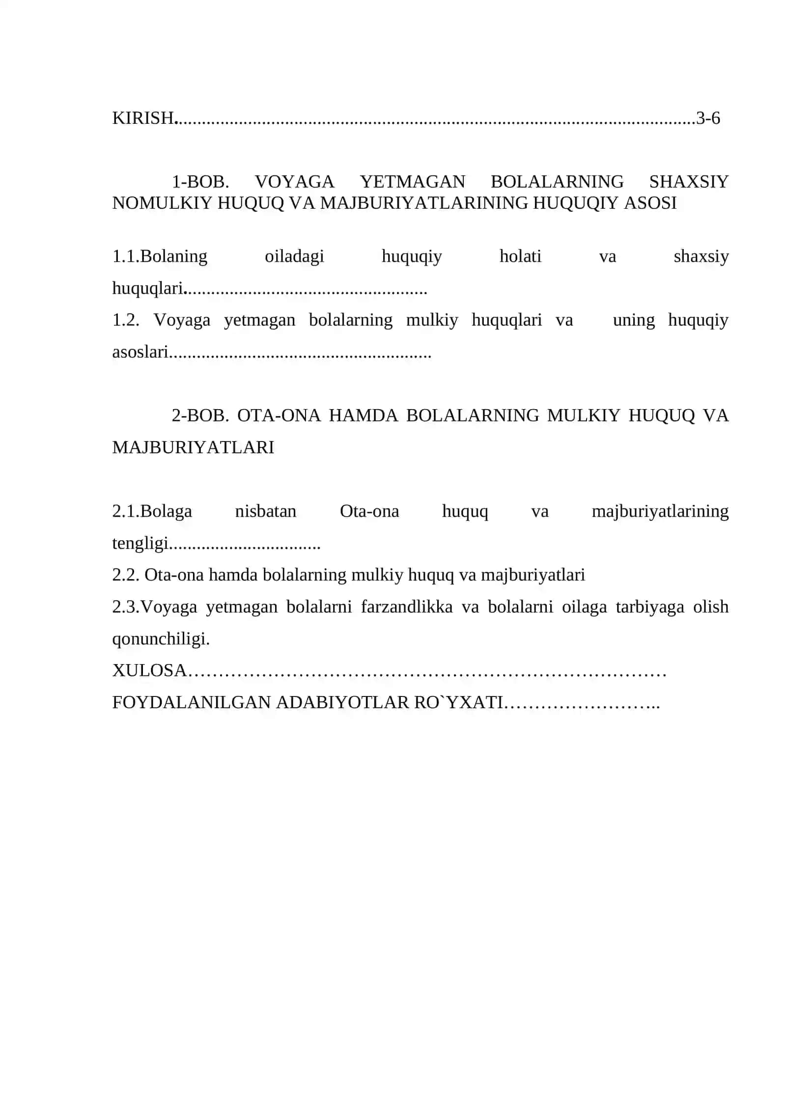 Voyaga yetmaganlarning shaxsiy nomulkiy huquqlari 2
