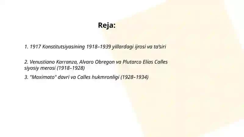 1917 Konstitutsiyasi 1918–1939 yillarda 2
