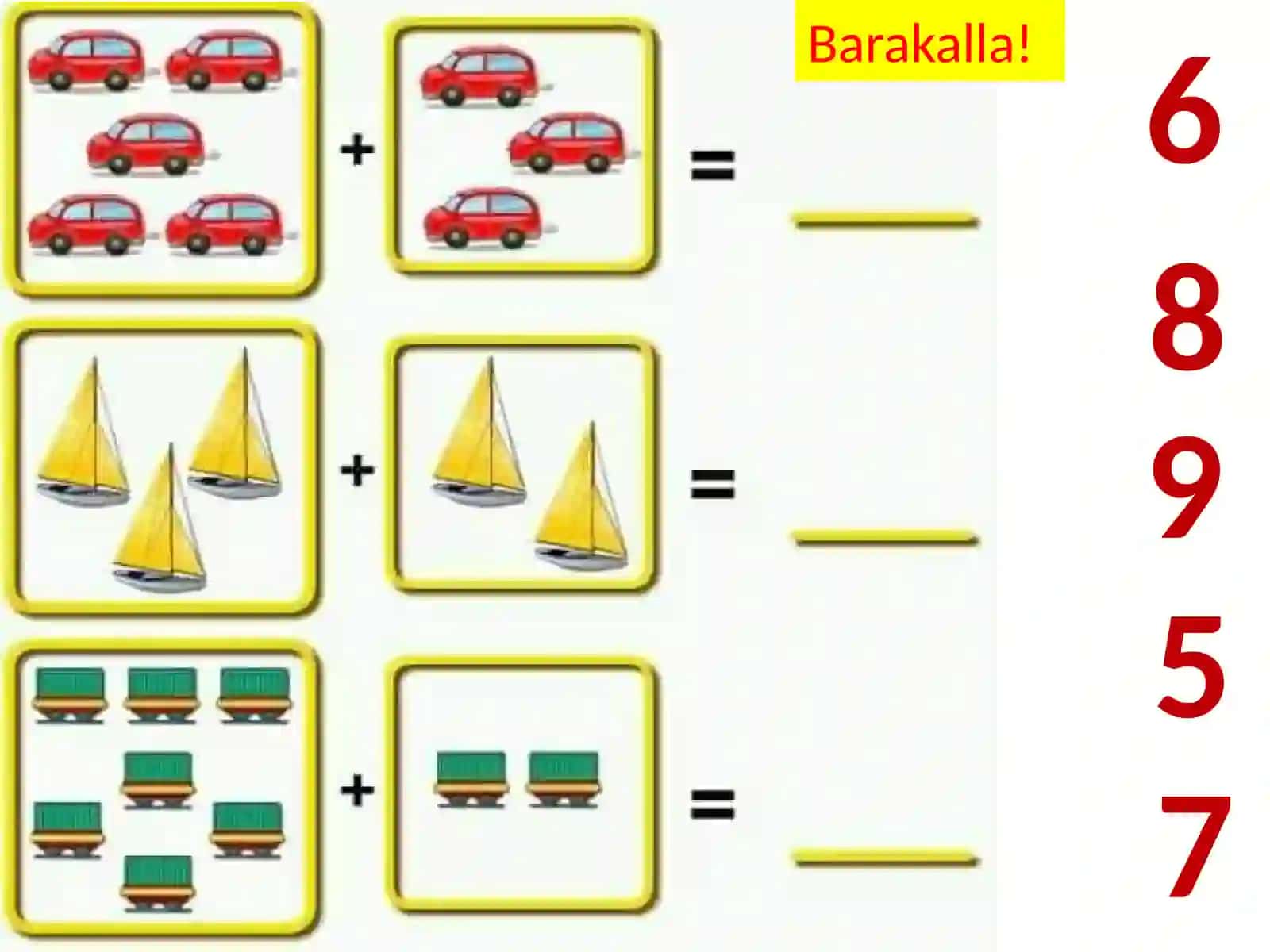 1-sinf Zumradxonga masala javoblariga yordam bering 2