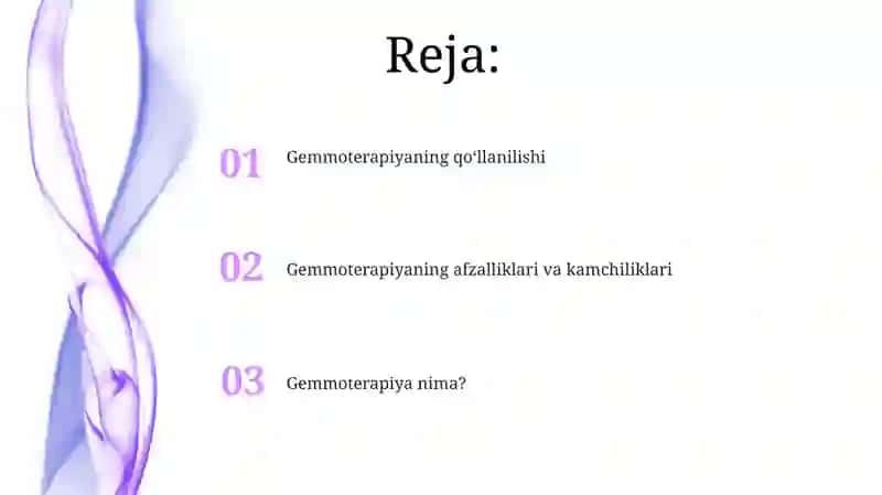 Gemmoterapiya 2