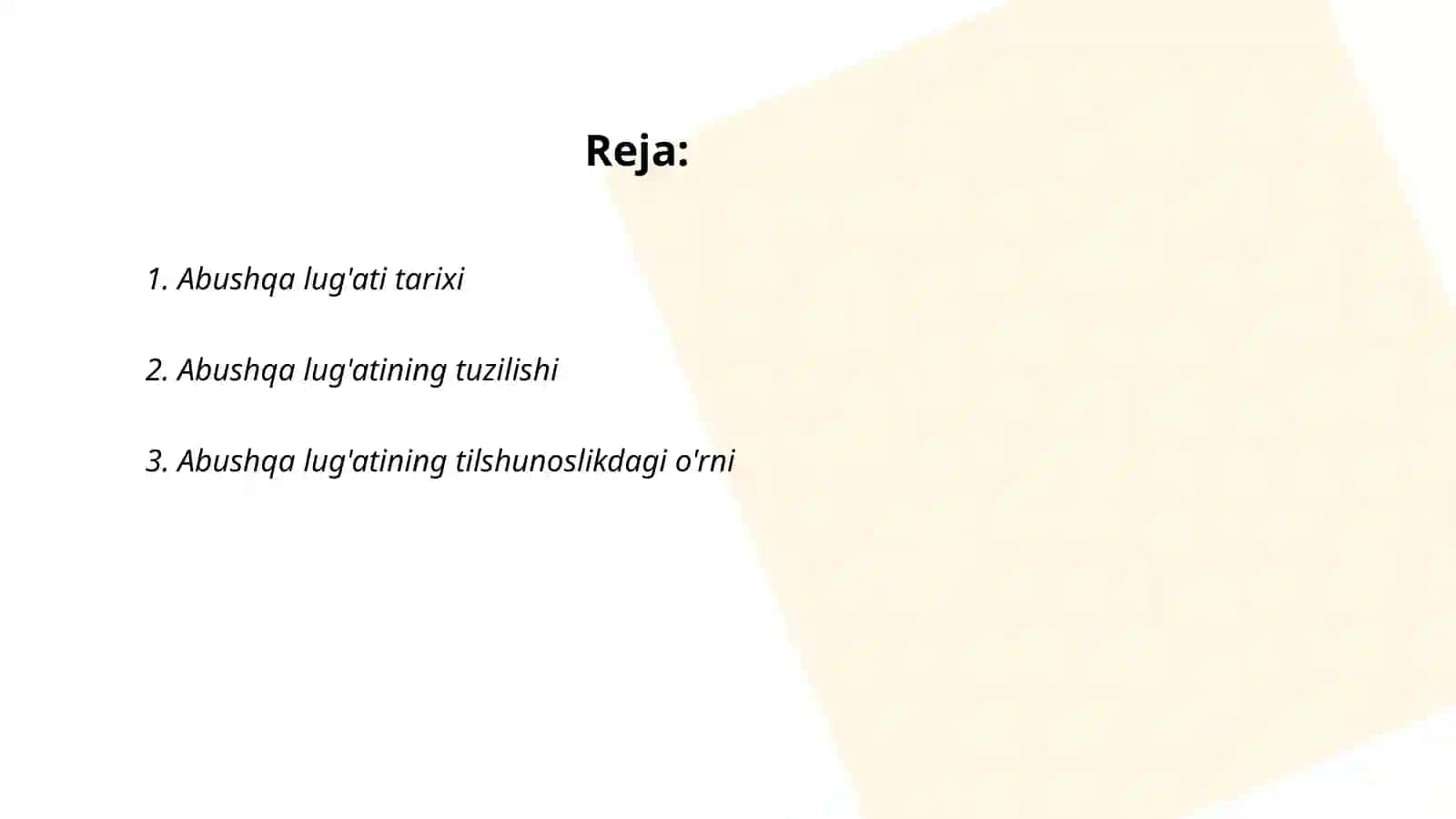 Abushqa lug'ati 2