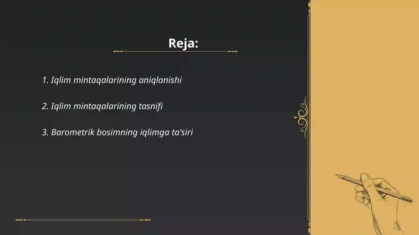 Iqlim mintaqalari va ularni hosil bolishi 2