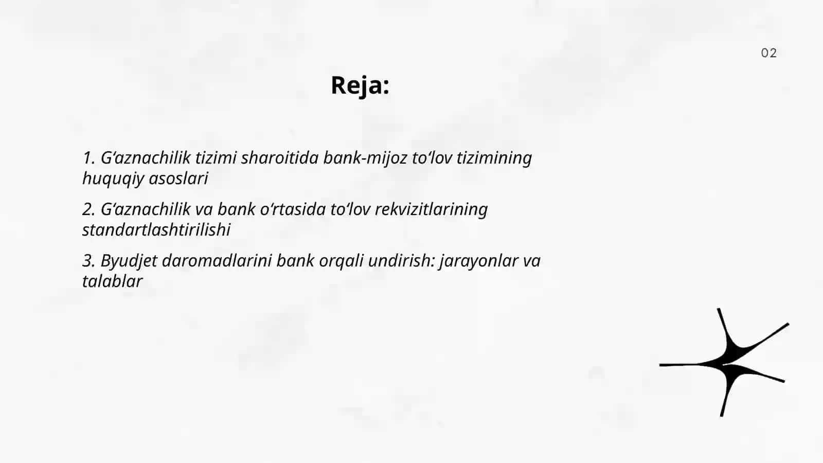 G‘aznachilik Tizimi Sharoiatida Bank-Mijoz To‘lov Tizimi 2