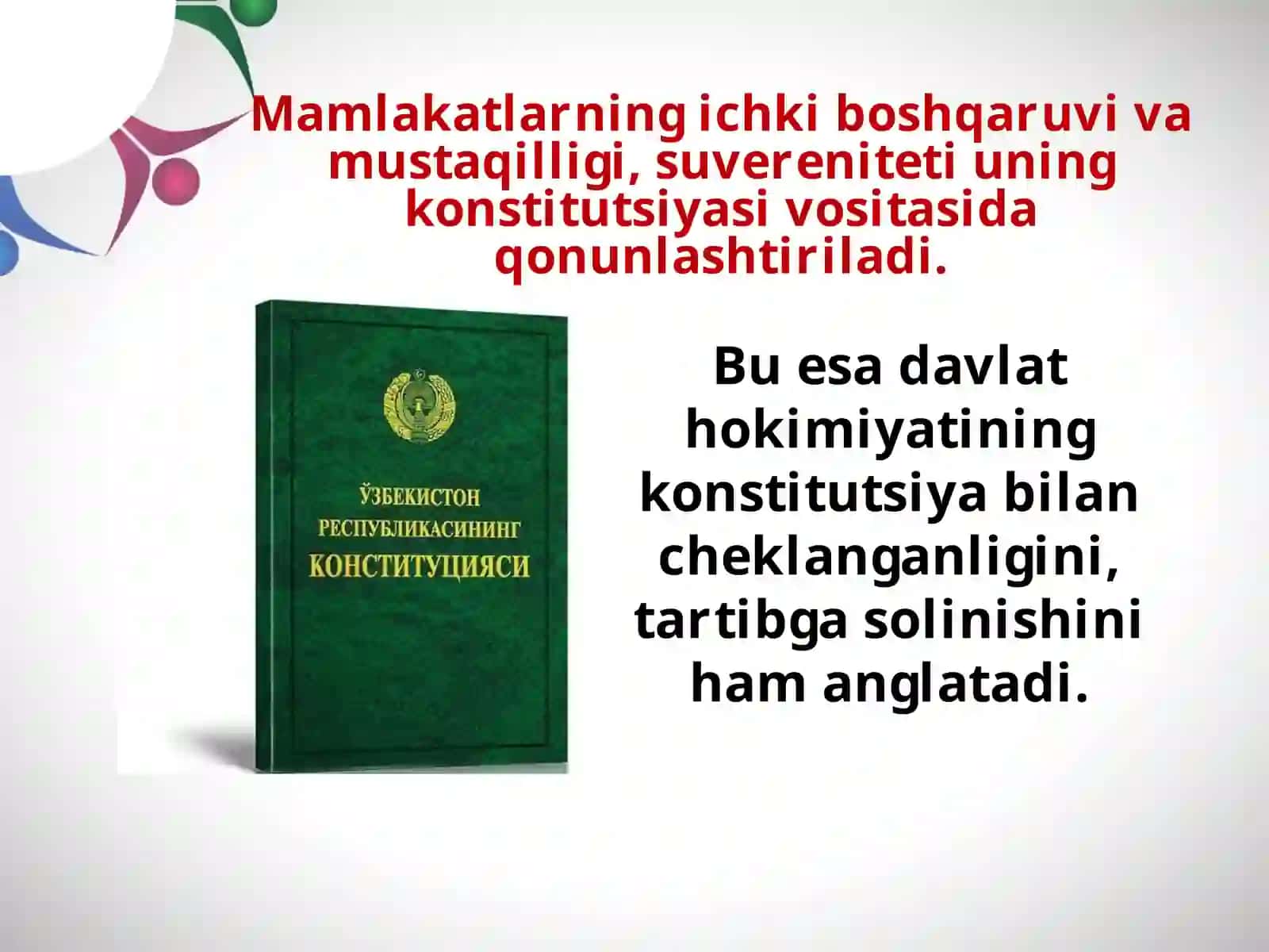 11-sinf Davlat va huquq asoslari fanidan darsligi 2