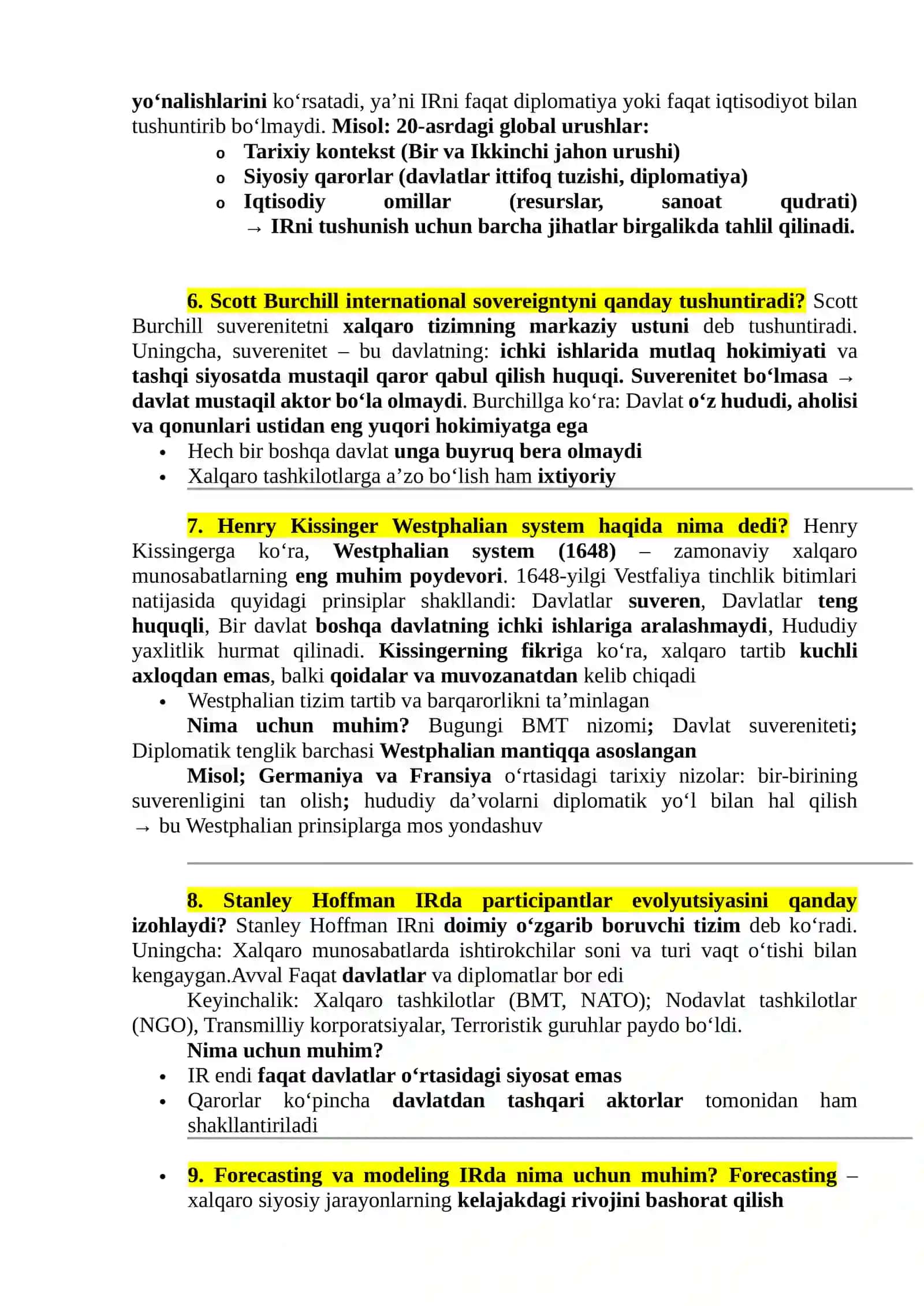 International system 2