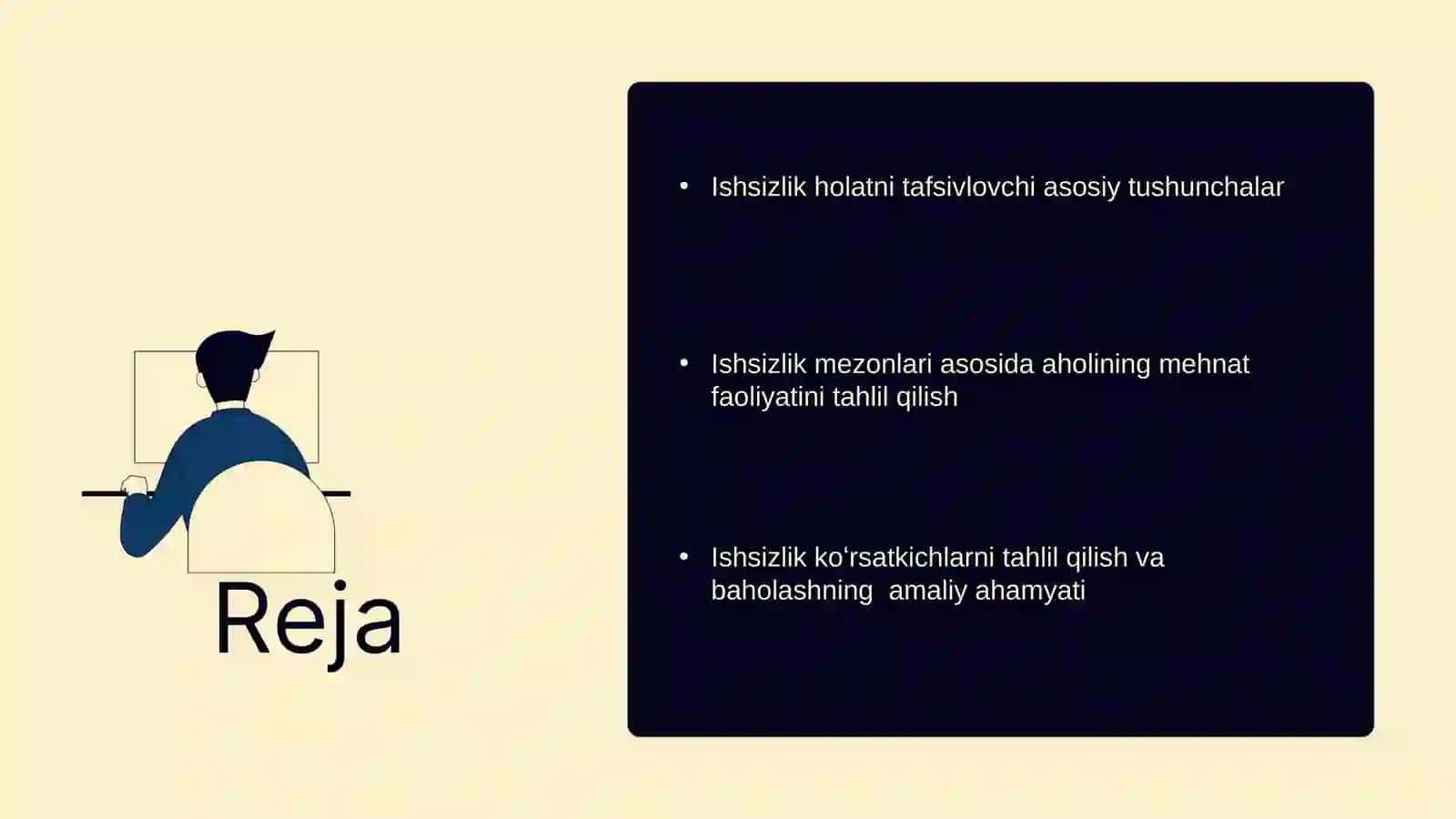 ISHSIZLIK: MAZMUNI, MEZONLARI VA KO‘RSATKICHLARI 2