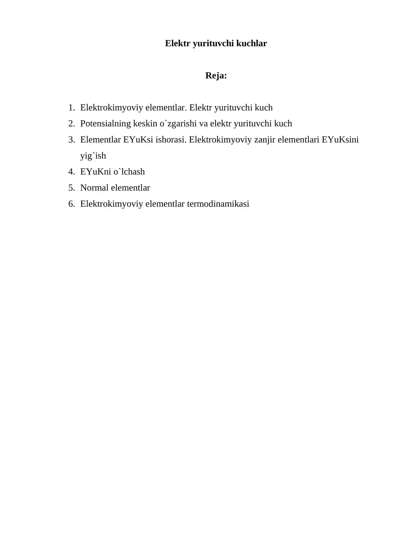 Elektr yurituvchi kuchlar 2